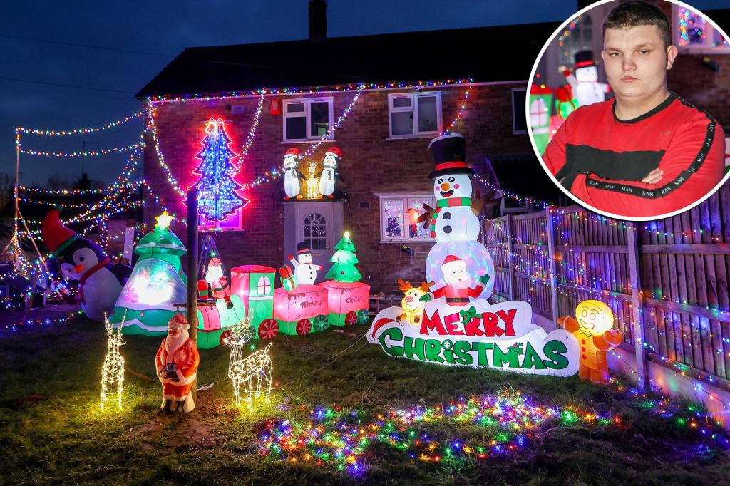 Homeowner's twinkling Christmas lights slammed by neighbors who call it 'light pollution': 'We're just trying to spread festive cheer'